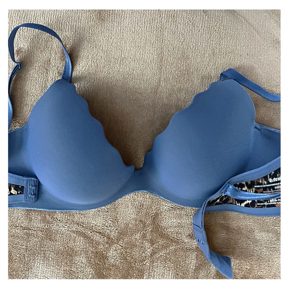 WACOAL Convertible Push-Up Bra 34B b.tempted b.wow’d Vintage Indigo SOLD OUT - Picture 4 of 10